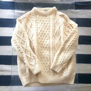 Irish fisherman sweater like new